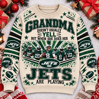 NYJ x NFL Premium V2 Ugly Sweater