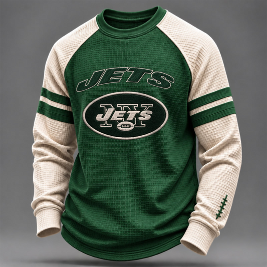 NYJ x NFL Waffle Sweatshirt