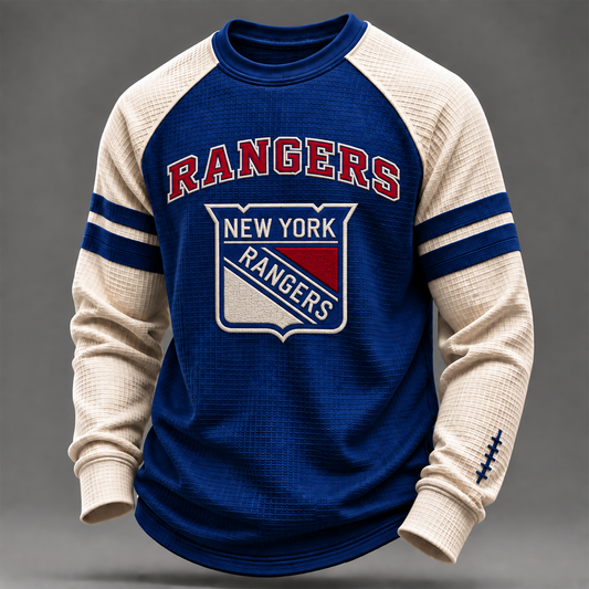 NYR x NHL Waffle Sweatshirt