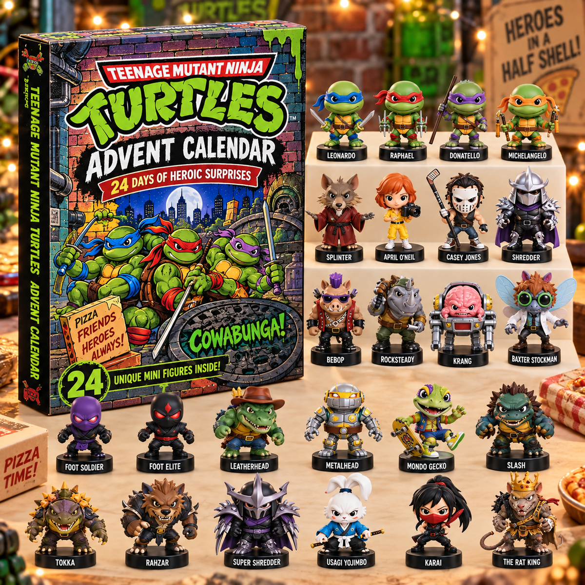 Ninja Turtles 24 Days Advent Calendar