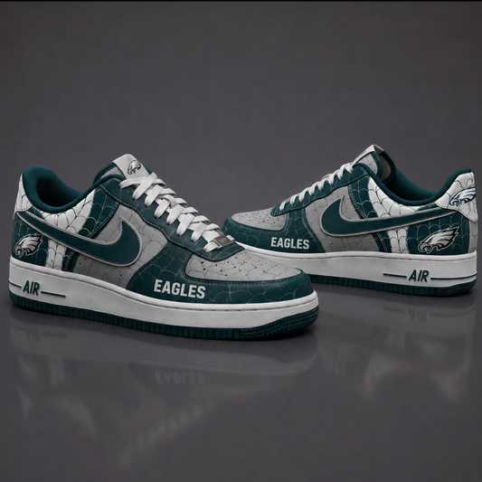 PE NFL x Spider Premium AF1 Sneakers Limited Edition Gift for Football Fans