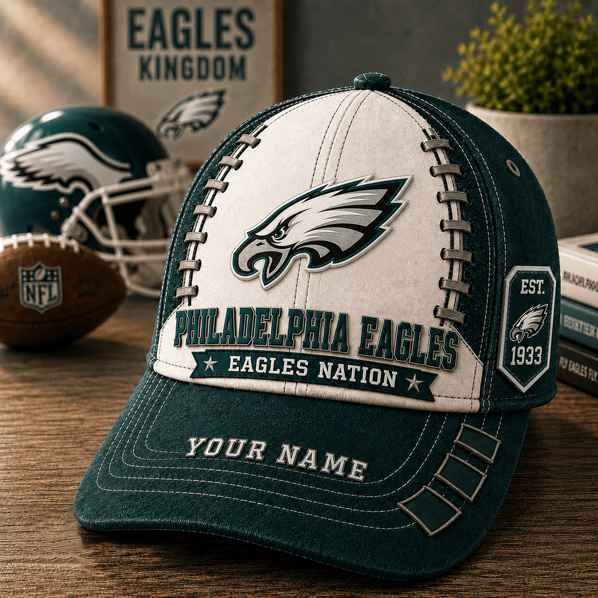 PHI x NFL Personalized Classic Cap