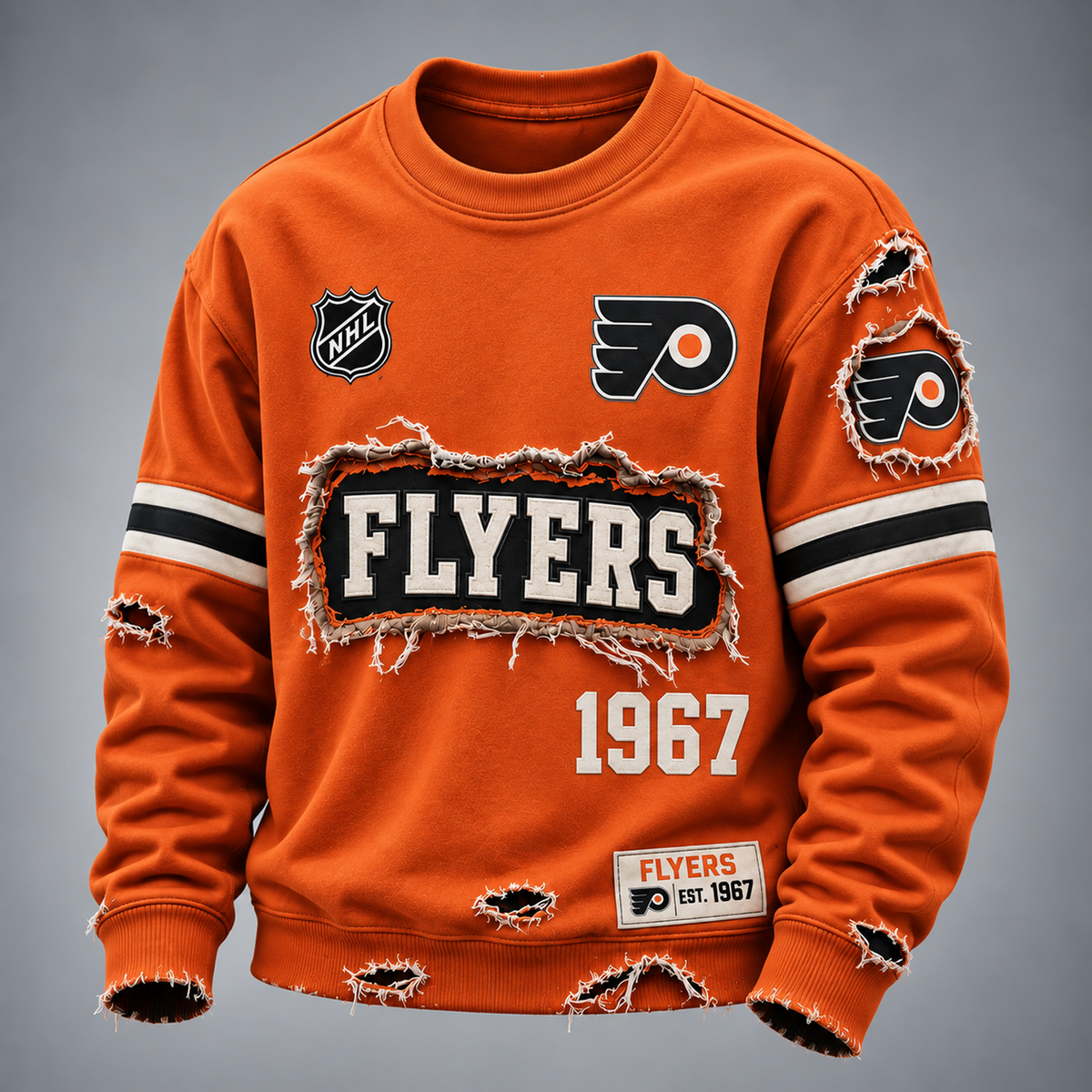PHI x NHL Distressed Premium Sweatshirt