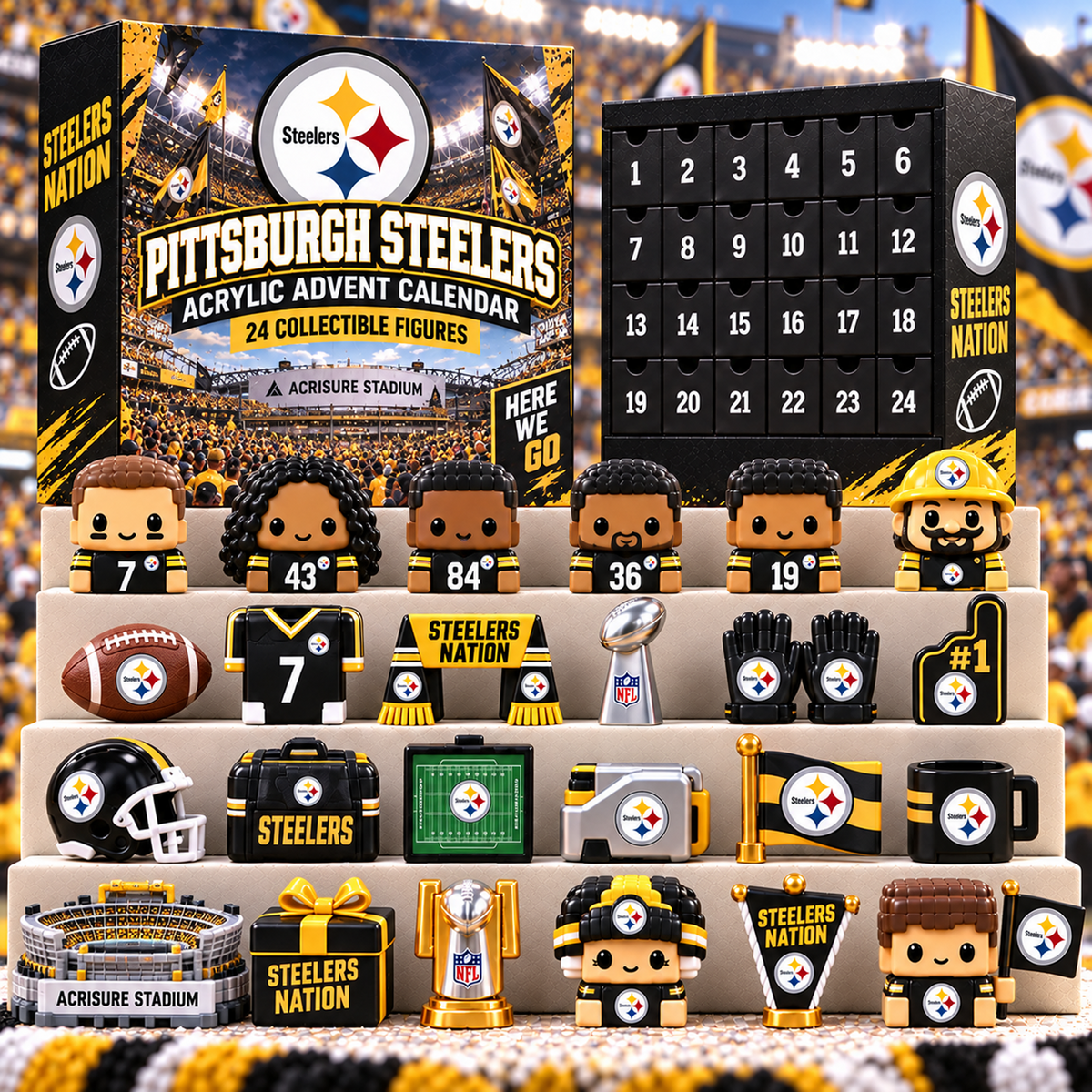 PIT x NFL Premium 24 Days Of Advent Calendar