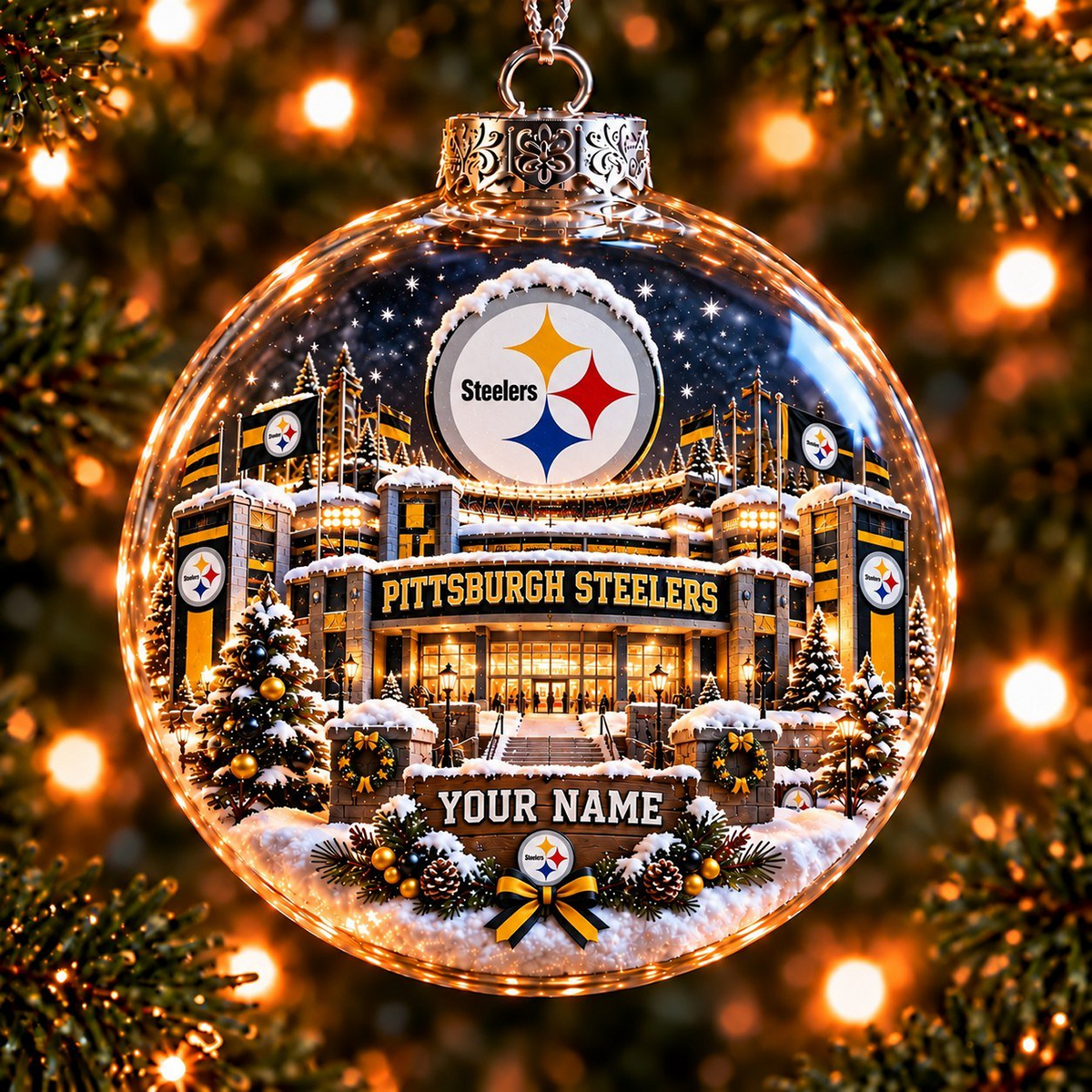 PIT x NFL SNOW GLOBE V1