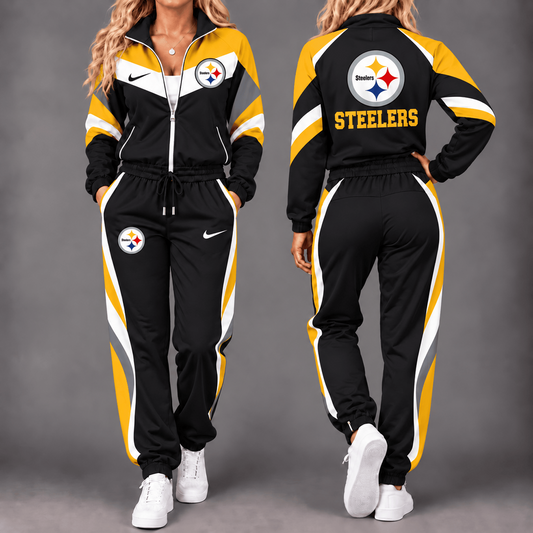 PIT x NFL Team Pride Waterproof Windbreaker Zip-Up Tracksuit Set