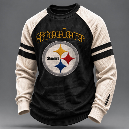 PIT x NFL Waffle Sweatshirt