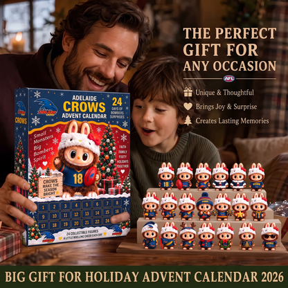 PREMIUM AFL X AC EXCLUSIVE Labubu Christmas KICKOFF 24 Days Of Advent Calendar Blink Box
