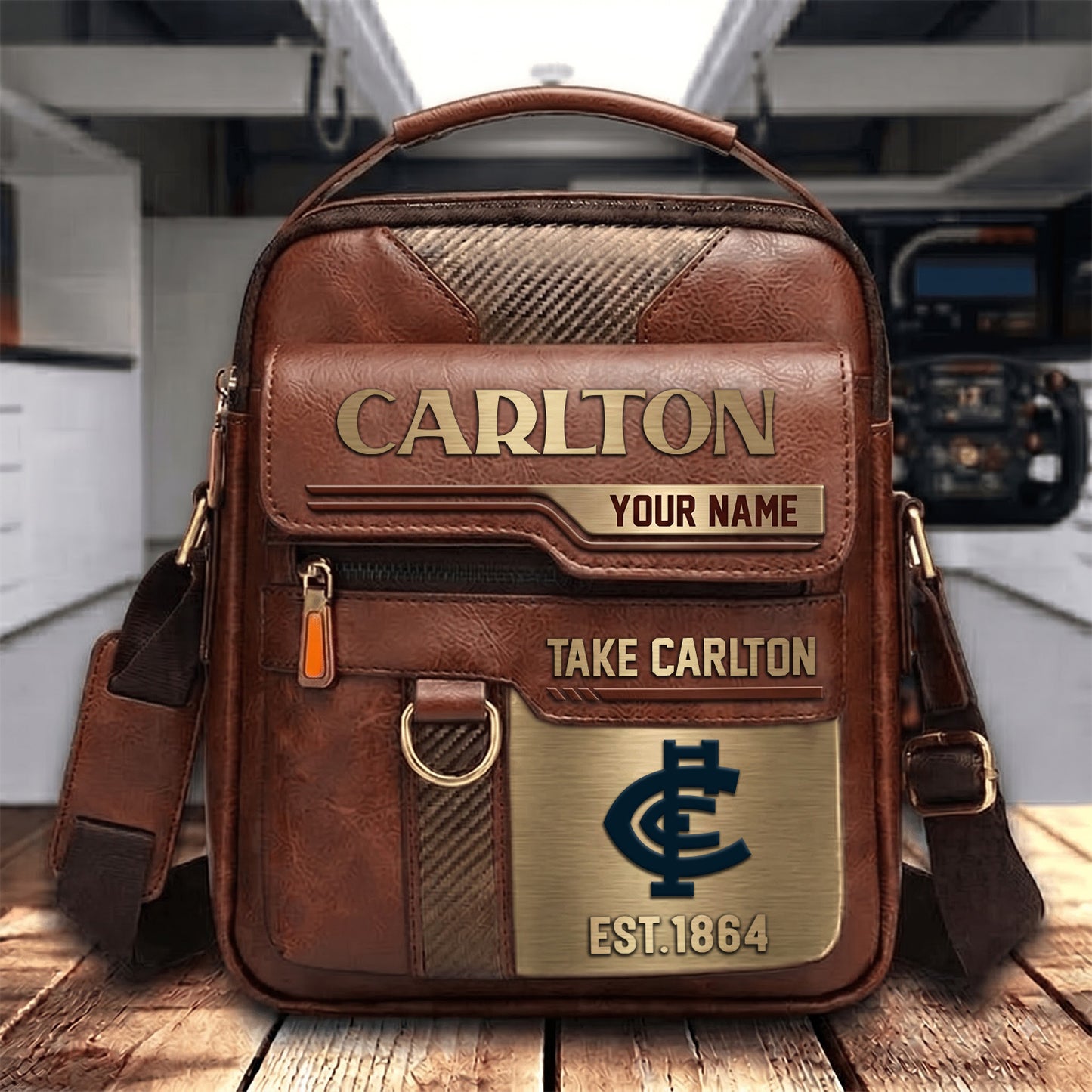 PREMIUM AFL X CAR PERSONALIZED Leather Handbag LIMITED EDITION