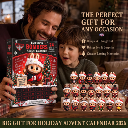 PREMIUM AFL X ESS EXCLUSIVE Labubu Christmas KICKOFF 24 Days Of Advent Calendar Blink Box