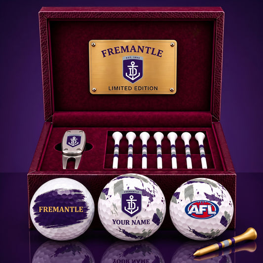 PREMIUM AFL X FRE EXCLUSIVE PERSONALIZED GOLF BALL SET LIMITED EDTION