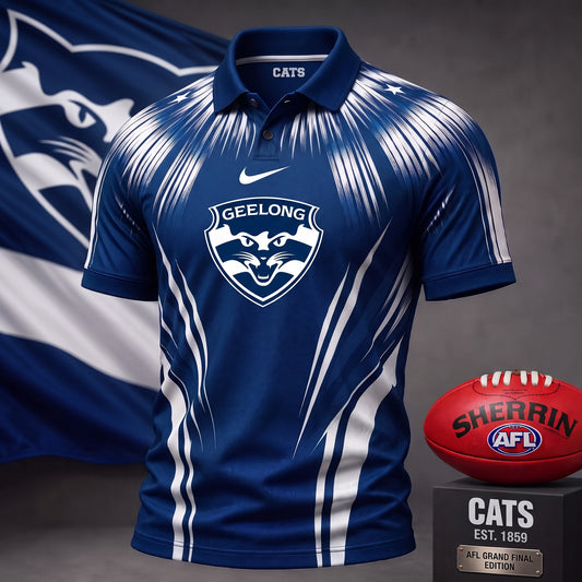 PREMIUM AFL X GEE EXCULISVE COLORFUL POLO SHIRT LIMITED EDITION