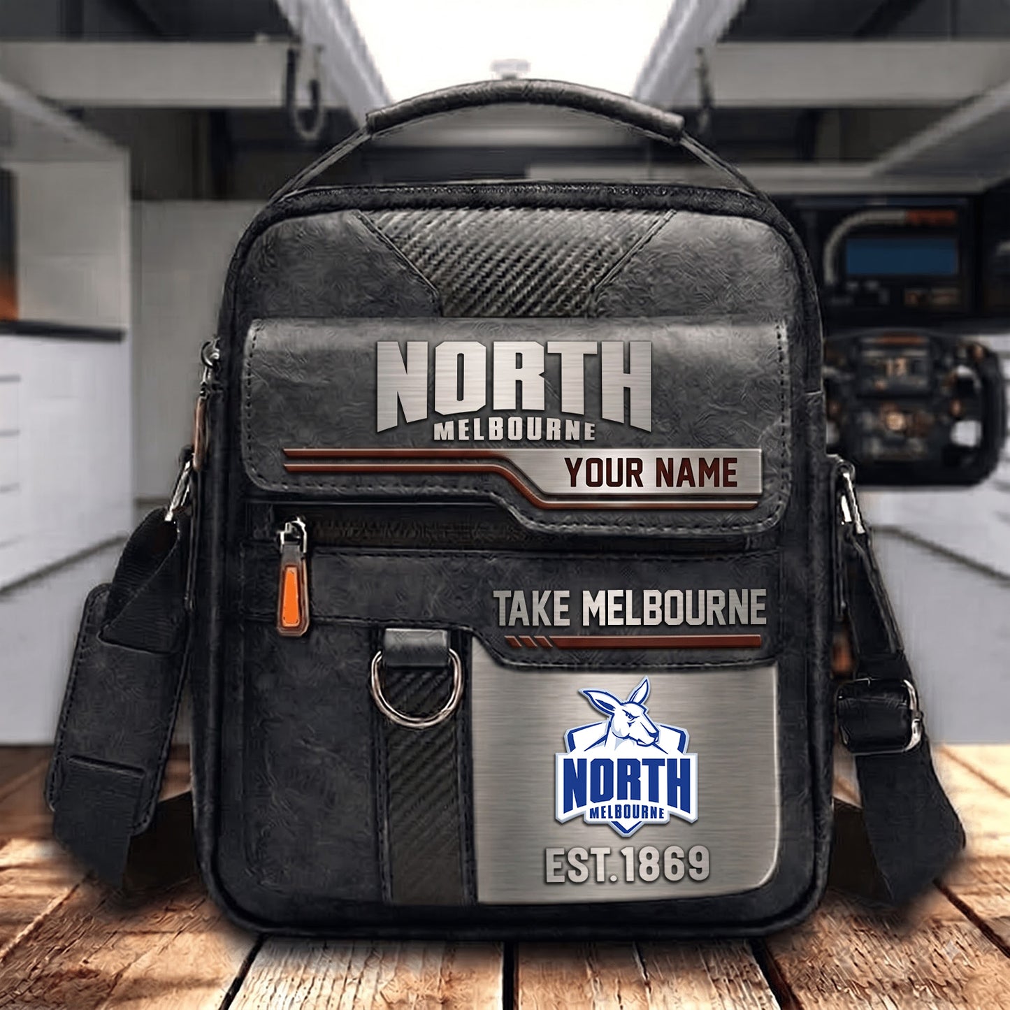 PREMIUM AFL X NM PERSONALIZED Leather Handbag LIMITED EDITION