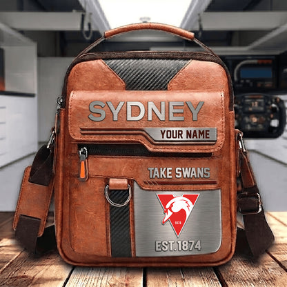 PREMIUM AFL X SS PERSONALIZED Leather Handbag LIMITED EDITION