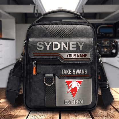PREMIUM AFL X SS PERSONALIZED Leather Handbag LIMITED EDITION