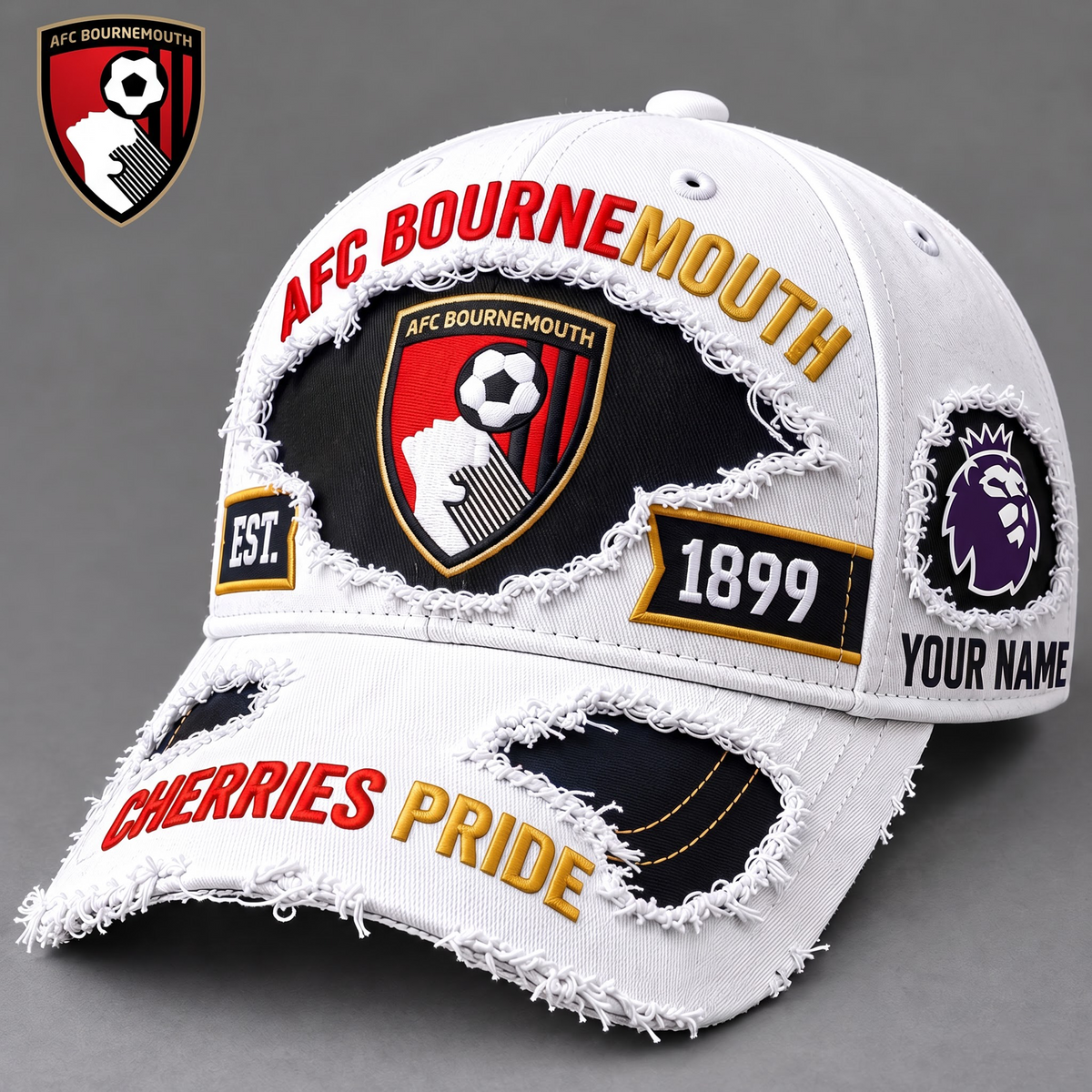 PREMIUM EPL X AB EXCLUSIVE PERSONALIZED CAP FOR GAME DAY