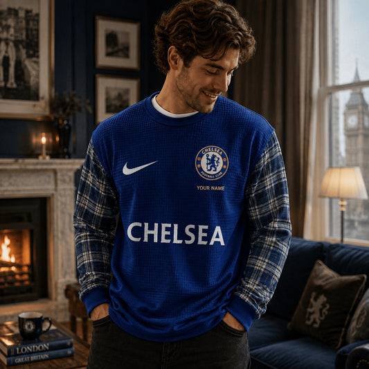 PREMIUM EPL X CHE EXCLUSIVE PERSONALIZED CLASSIC SWEATSHIRT LIMITED EDITION