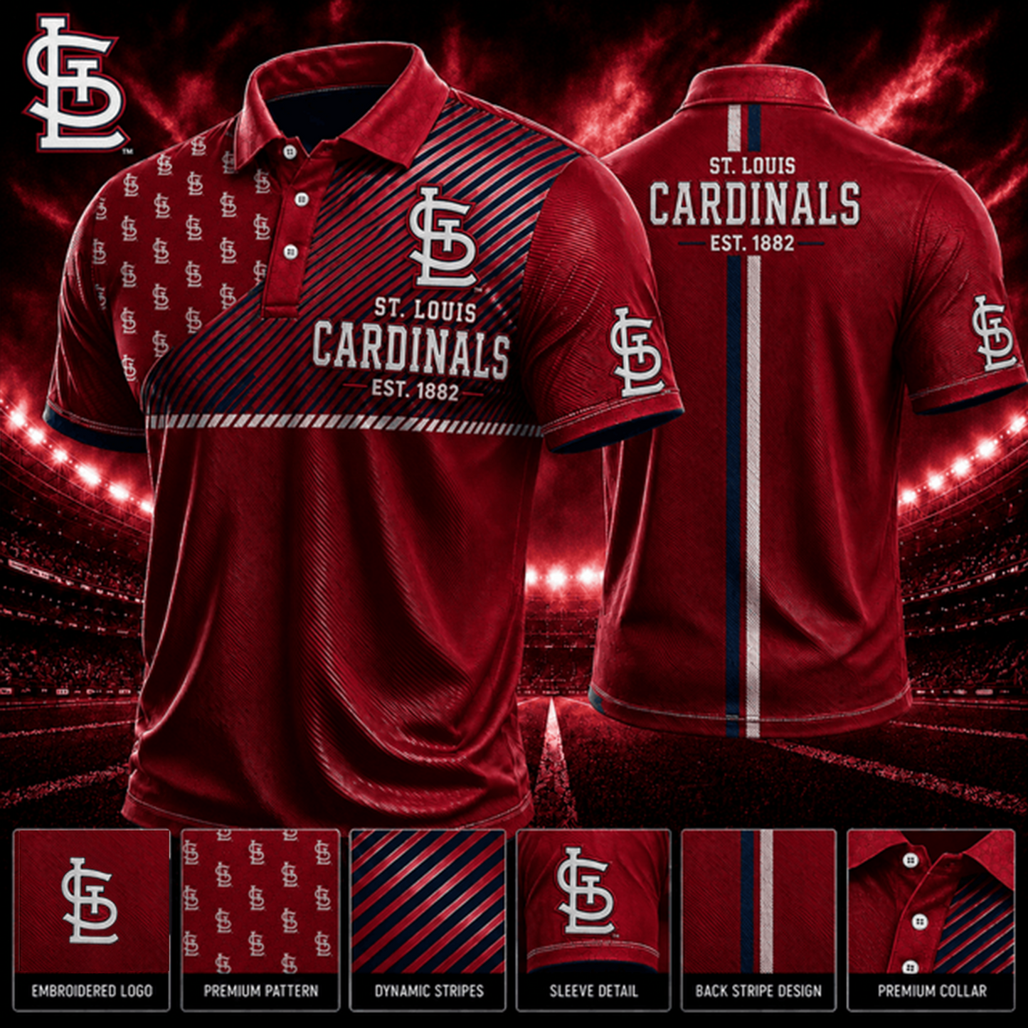 PREMIUM MLB X SLC EXCLUSIVE POLO SHIRT LIMITED EDITION