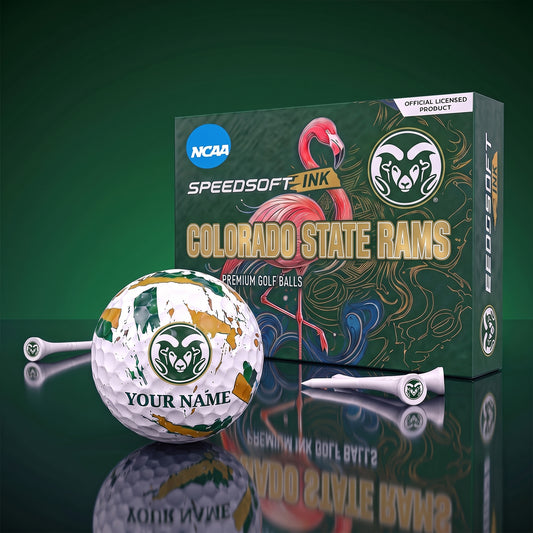 PREMIUM NCAA X CSR EXCLUSIVE PERSONALIZED GOLF BALL SET LIMITED EDTION