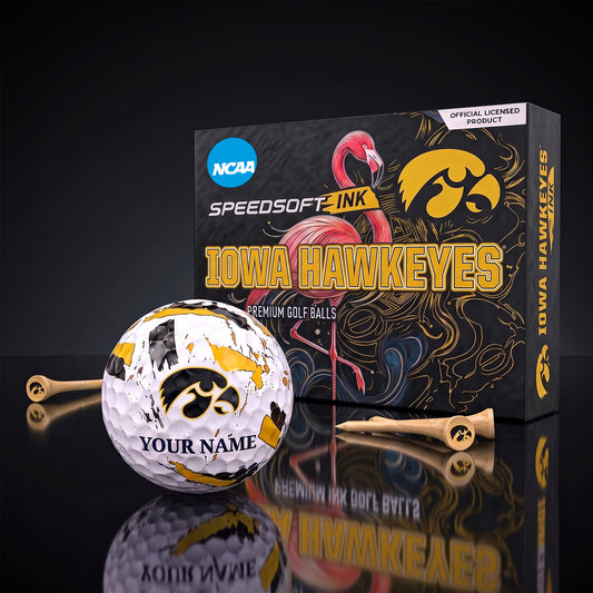 PREMIUM NCAA X HAW EXCLUSIVE PERSONALIZED GOLF BALL SET LIMITED EDTION