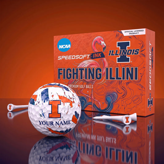 PREMIUM NCAA X IFI EXCLUSIVE PERSONALIZED GOLF BALL SET LIMITED EDTION