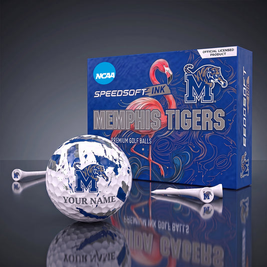 PREMIUM NCAA X MEM EXCLUSIVE PERSONALIZED GOLF BALL SET LIMITED EDTION