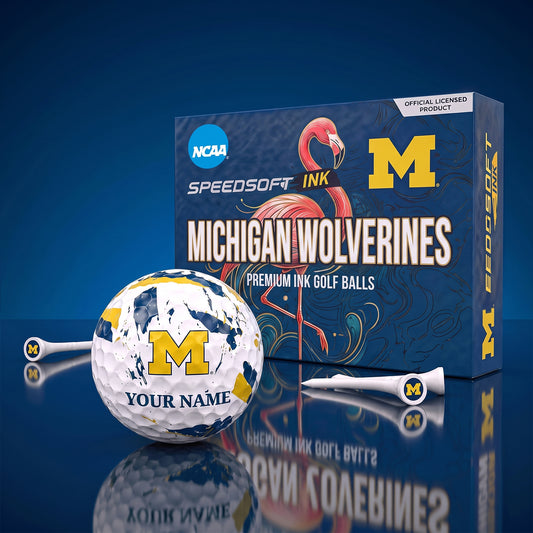 PREMIUM NCAA X MW EXCLUSIVE PERSONALIZED GOLF BALL SET LIMITED EDTION