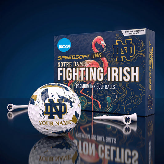 PREMIUM NCAA X NDFI EXCLUSIVE PERSONALIZED GOLF BALL SET LIMITED EDTION