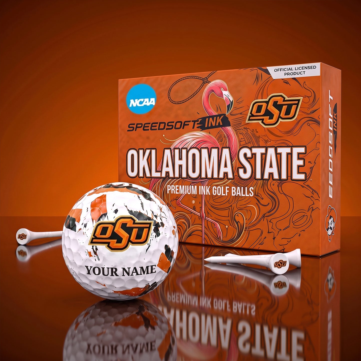PREMIUM NCAA X OSC EXCLUSIVE PERSONALIZED GOLF BALL SET LIMITED EDTION