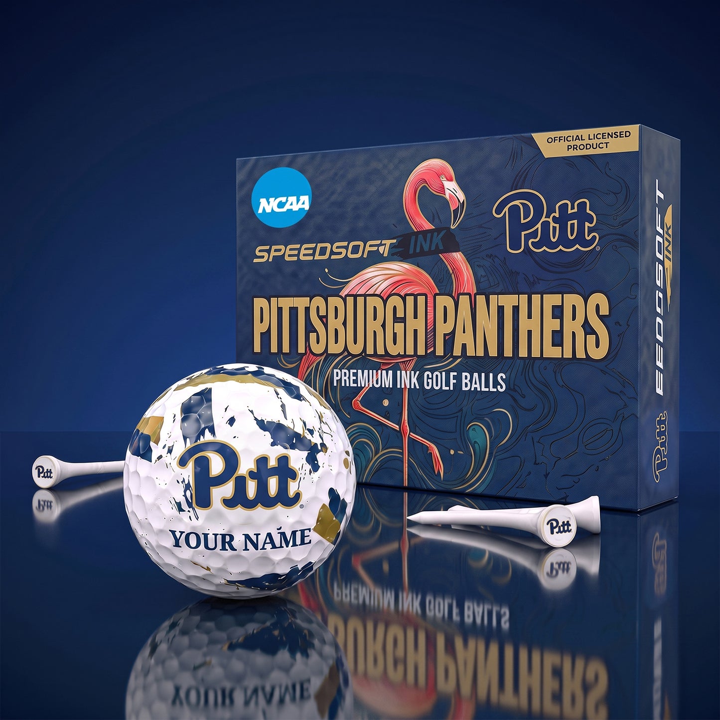 PREMIUM NCAA X PP EXCLUSIVE PERSONALIZED GOLF BALL SET LIMITED EDTION