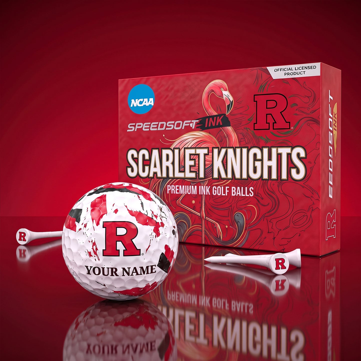PREMIUM NCAA X RSK EXCLUSIVE PERSONALIZED GOLF BALL SET LIMITED EDTION