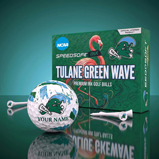 PREMIUM NCAA X TGW EXCLUSIVE PERSONALIZED GOLF BALL SET LIMITED EDTION