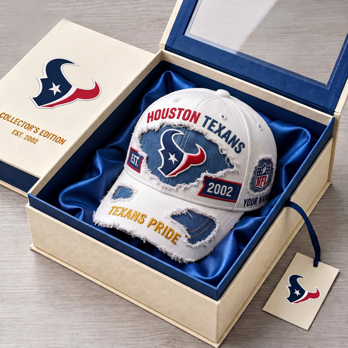 PREMIUM NFL X HT DELUXE CUSTOME NAME CLASSIC CAP LIMTED EDITION