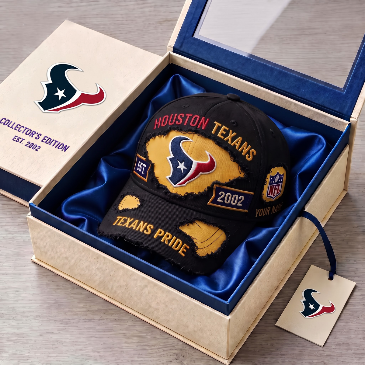 PREMIUM NFL X HT DELUXE CUSTOME NAME CLASSIC CAP LIMTED EDITION