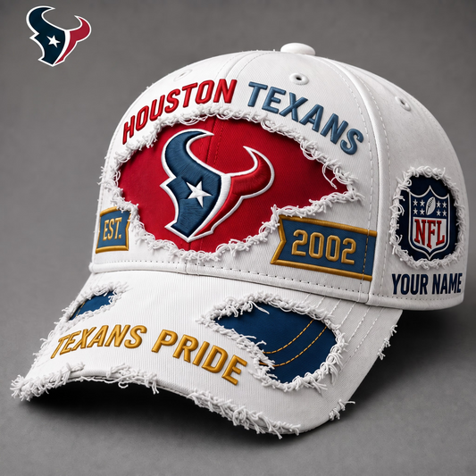 PREMIUM NFL X HT EXCLUSIVE PERSONALIZED CAP FOR GAME DAY