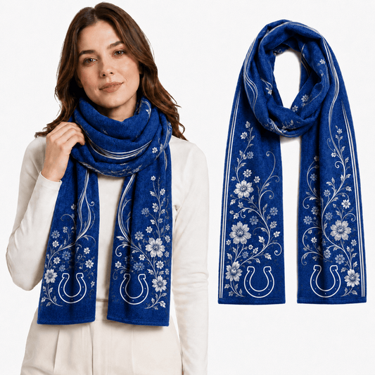 PREMIUM NFL X IC EXCLUSIVE Floral Scarf Big Gift For Women Limited Edition