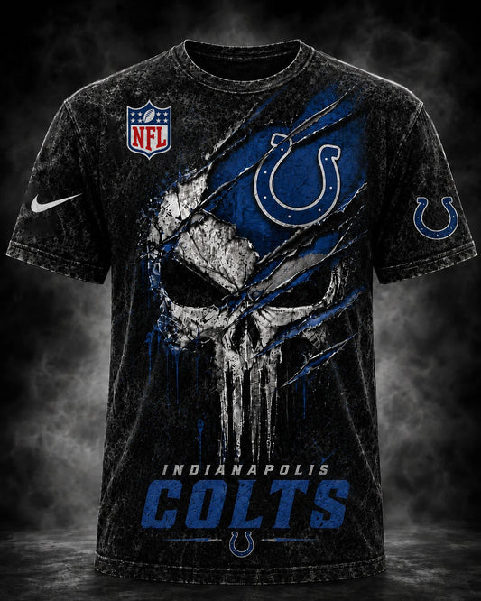 PREMIUM NFL X IND EXCLUSIVE OLD-SKULL 3D Tshirt LIMITED EDITION