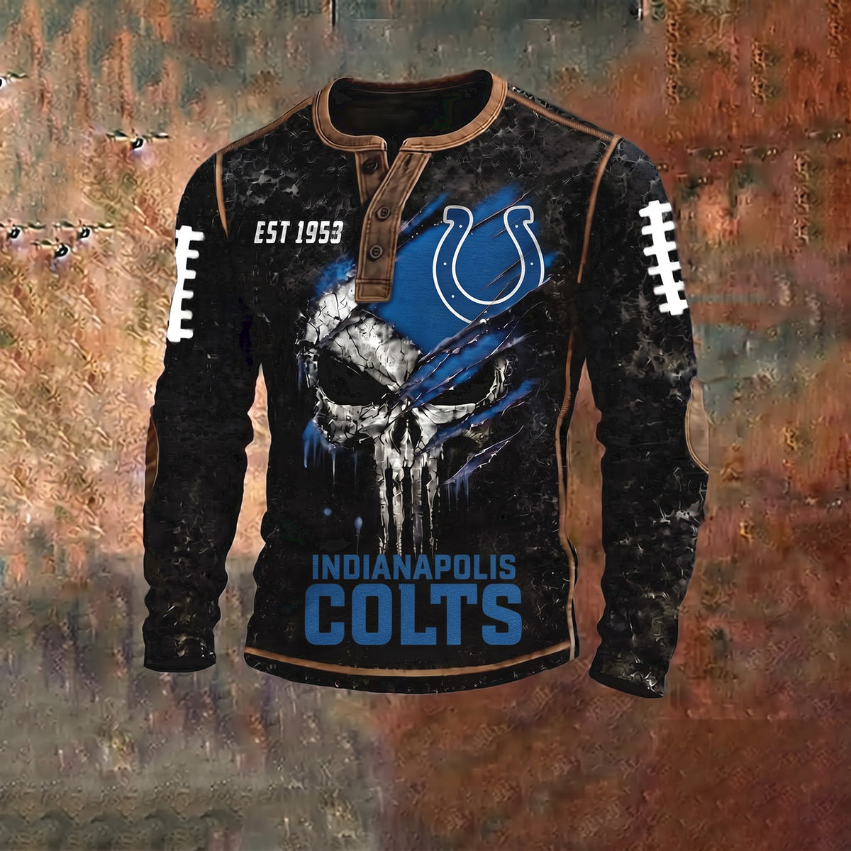 PREMIUM NFL X IND EXCLUSIVE Shadow Skull NFL Long Sleeve – Tactical Edition
