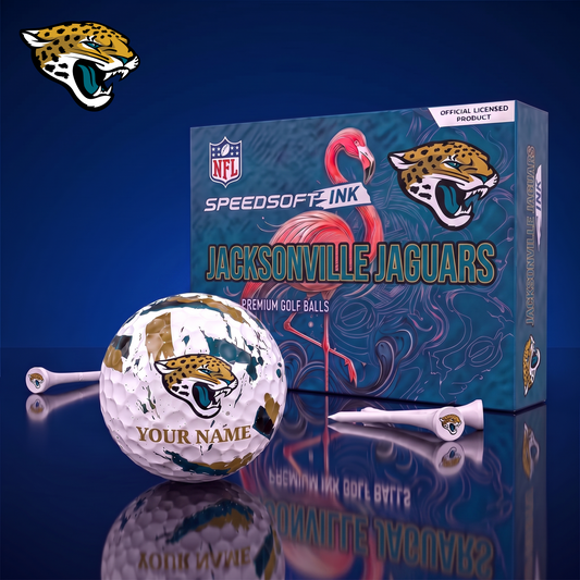 PREMIUM NFL X JJ EXCLUSIVE PERSONALIZED GOLF BALL SET LIMITED EDTION
