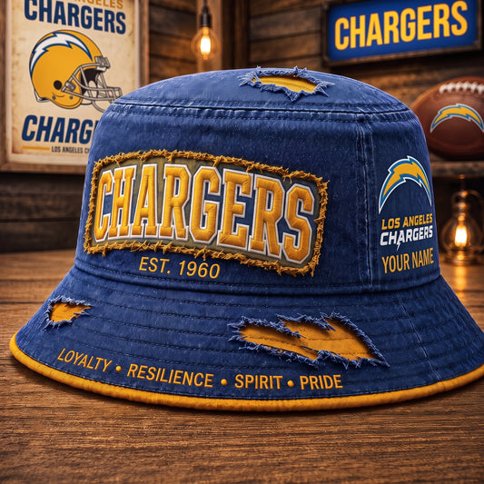 PREMIUM NFL X LAC EXCLUSIVE PERSONALIZED BUCKET HAT LIMITED EDITION