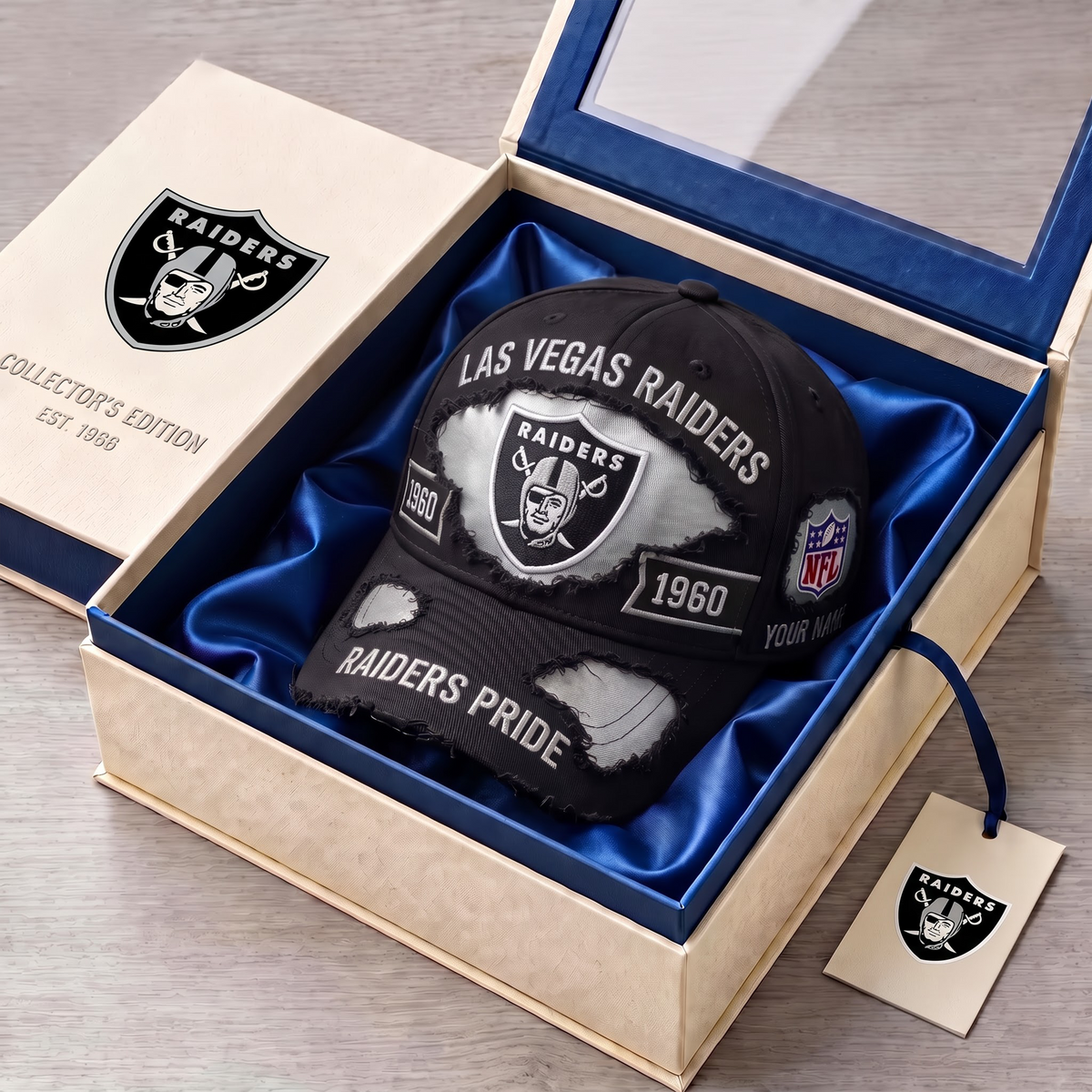 PREMIUM NFL X LVR DELUXE CUSTOME NAME CLASSIC CAP LIMTED EDITION