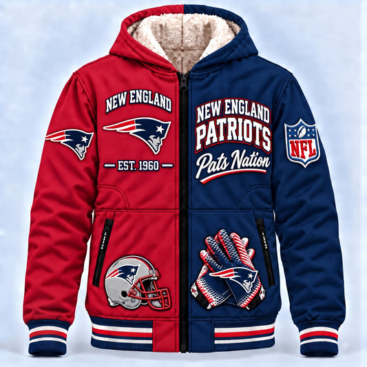PREMIUM NFL X NE AURA LUXE FLEECE JACKET LIMITED EDITION