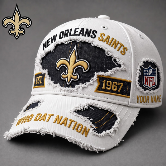 PREMIUM NFL X NOS EXCLUSIVE PERSONALIZED CAP FOR GAME DAY