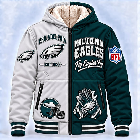 PREMIUM NFL X PHI AURA LUXE FLEECE JACKET LIMITED EDITION