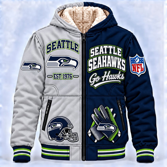PREMIUM NFL X SEA AURA LUXE FLEECE JACKET LIMITED EDITION