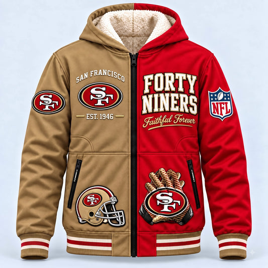 PREMIUM NFL X SF AURA LUXE FLEECE JACKET LIMITED EDITION