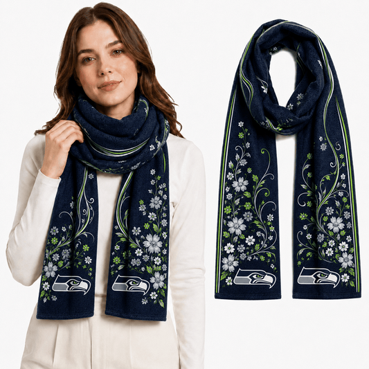 PREMIUM NFL X SS EXCLUSIVE Floral Scarf Big Gift For Women Limited Edition