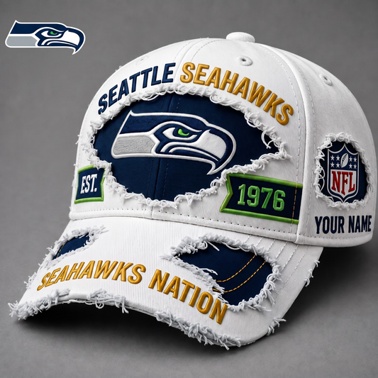 PREMIUM NFL X SS EXCLUSIVE PERSONALIZED CAP FOR GAME DAY