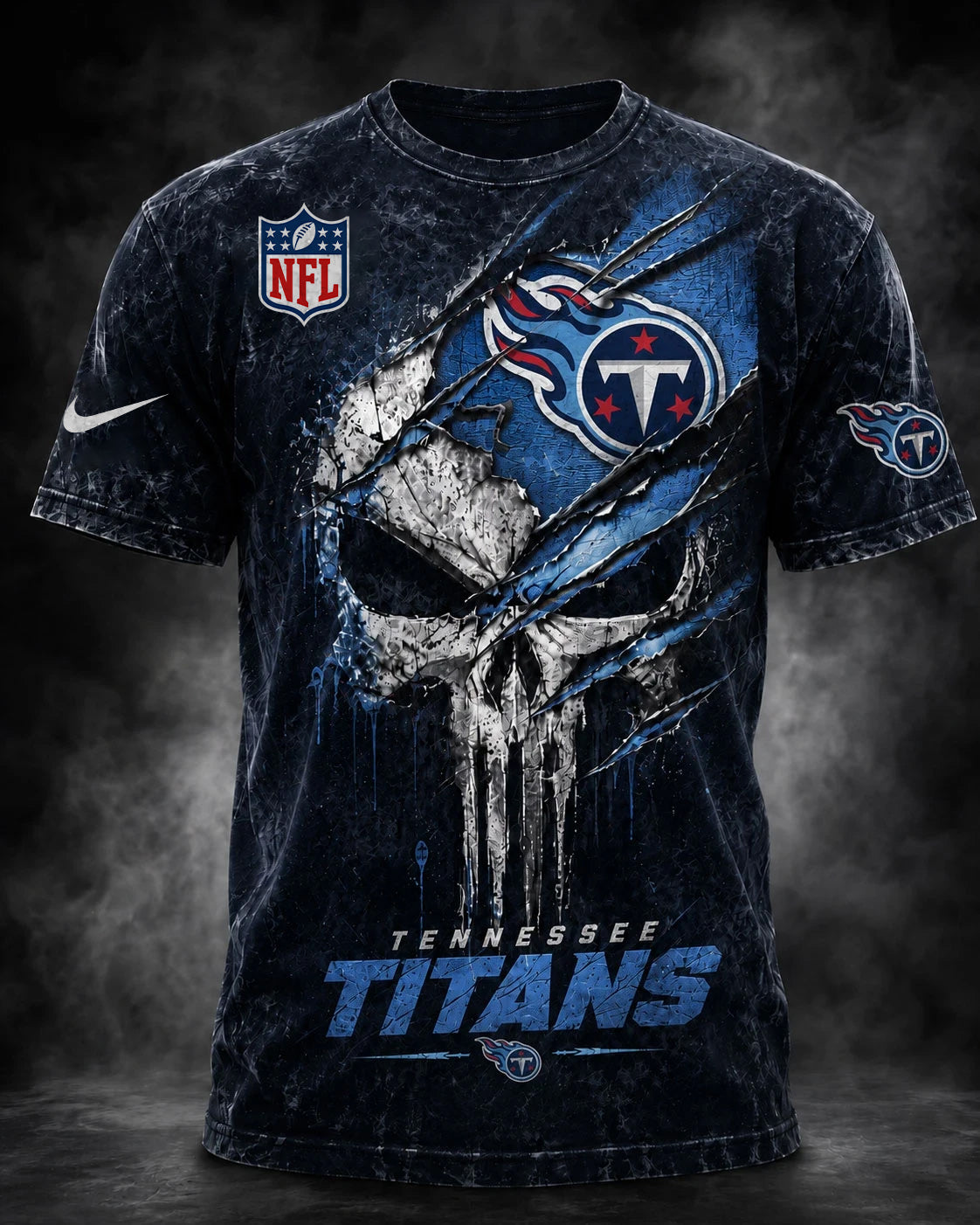 PREMIUM NFL X TEN EXCLUSIVE OLD-SKULL 3D Tshirt LIMITED EDITION