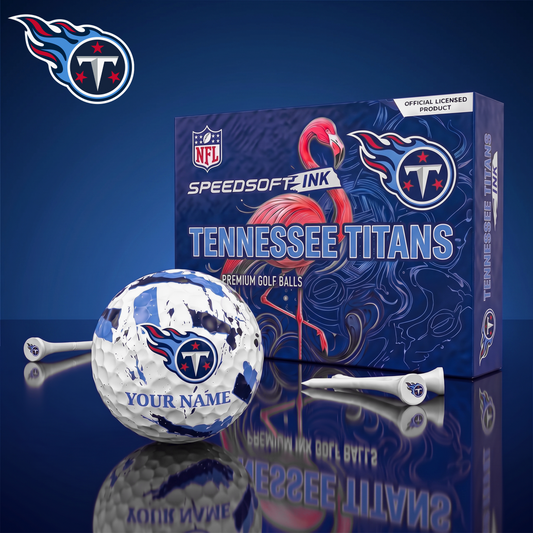 PREMIUM NFL X TT EXCLUSIVE PERSONALIZED GOLF BALL SET LIMITED EDTION